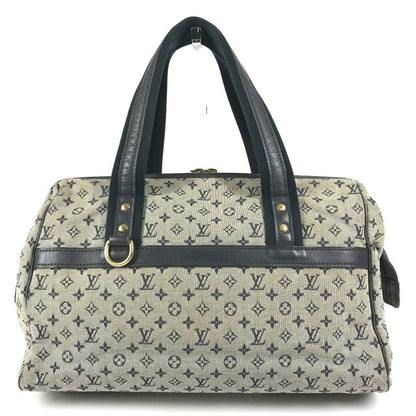 Louis Vuitton Handbag Josephine GM Monogram Mini Canvas Navy — view 2