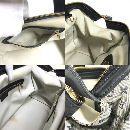 Louis Vuitton Handbag Josephine GM Monogram Mini Canvas Navy — view 8