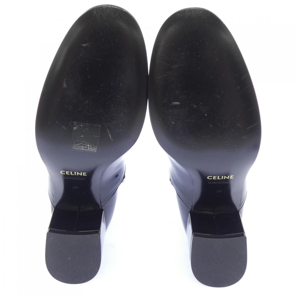 Celine Triomphe Zip Boots — view 4