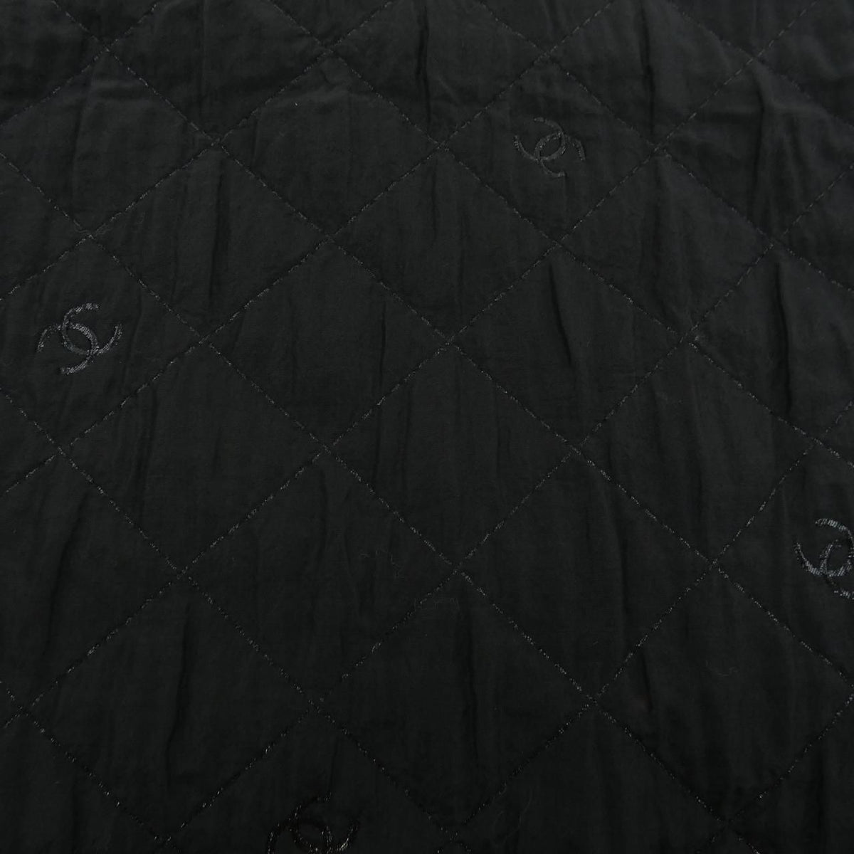 Chanel Scarf Black — view 4