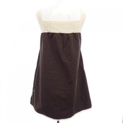 Miu Miu Dress Beige — view 2