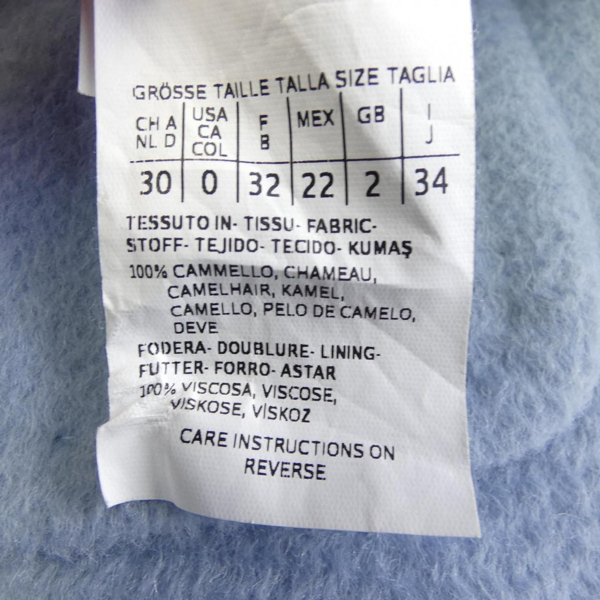 Max Mara Coat Blue — view 3