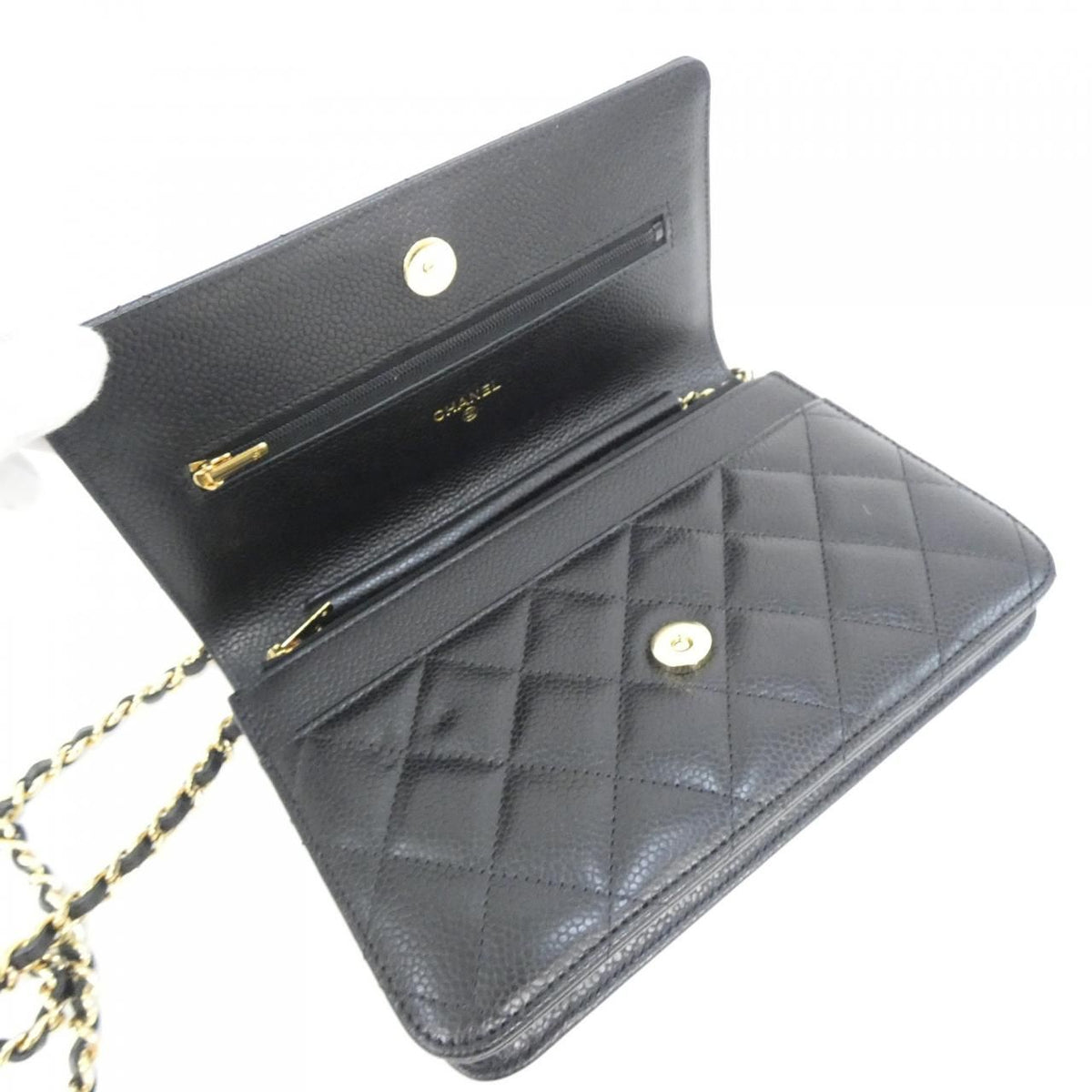 Chanel Timeless Classic Line Chain Wallet Shoulder Bag — view 5