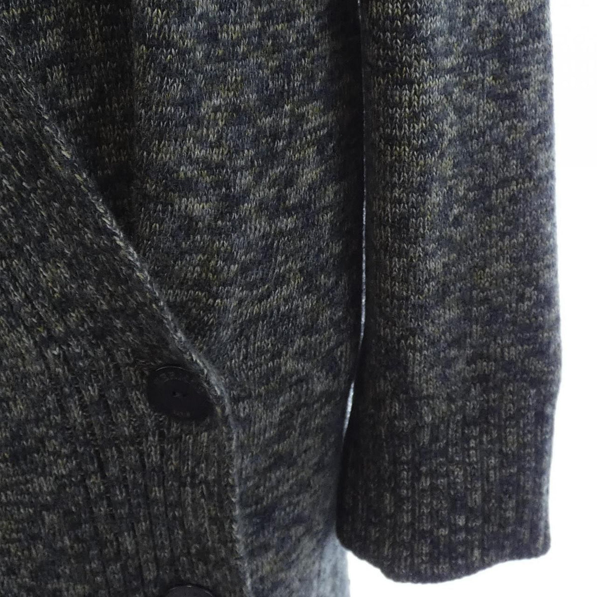 Hermes Long Cardigan Gray — view 6