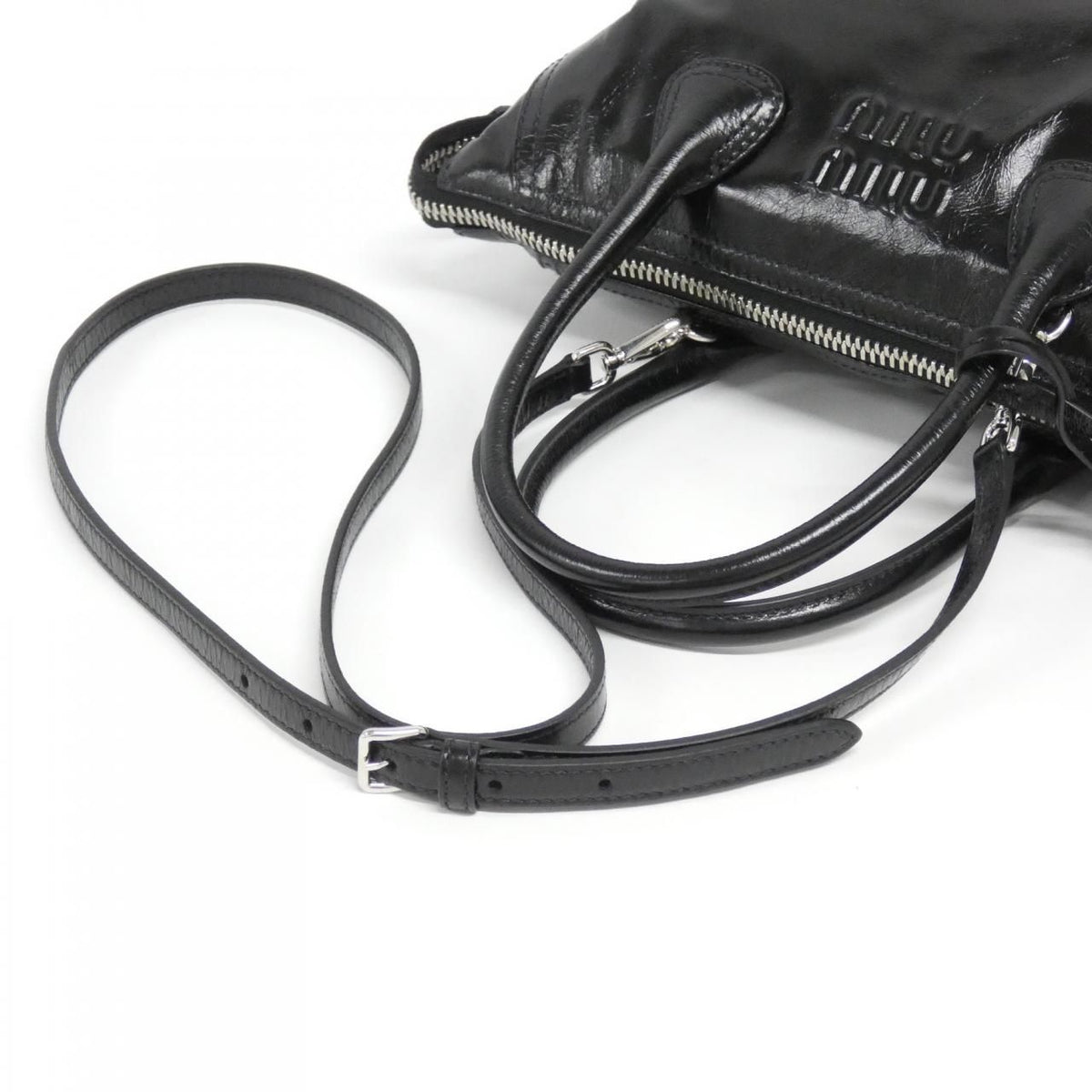 Miu Miu Bag Handbag Silver — view 5