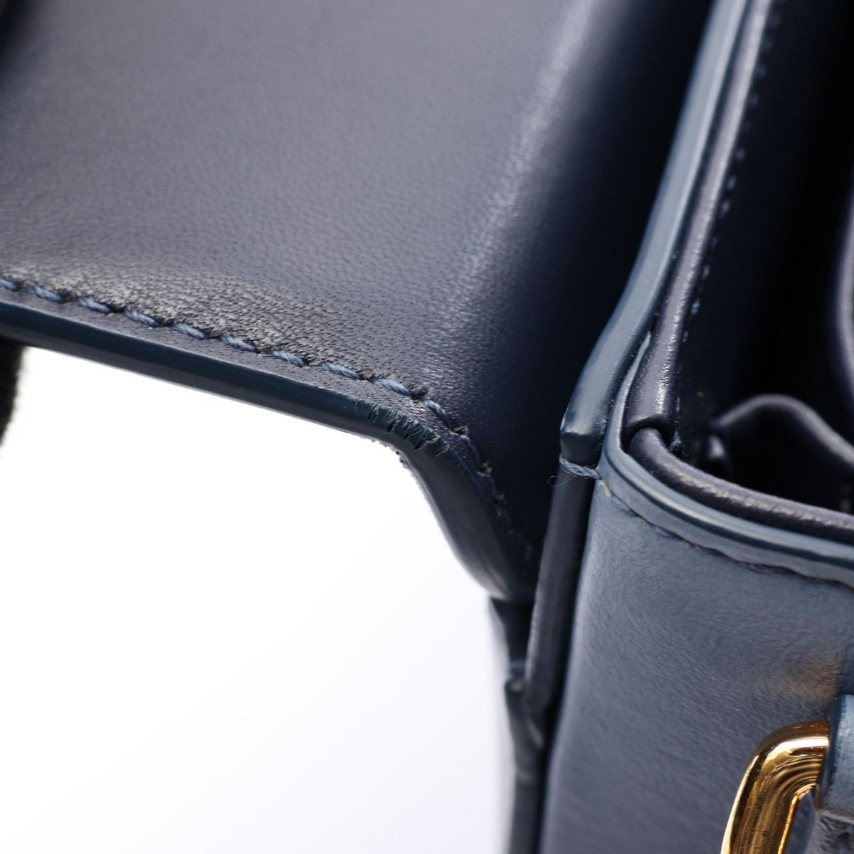 Dior Shoulder Bag 30 Montaigne Box Blue Navy Leather 30 — view 8