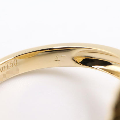 Van Cleef & Arpels Ring Vintage Alhambra Onyx 18k Diamond — view 5