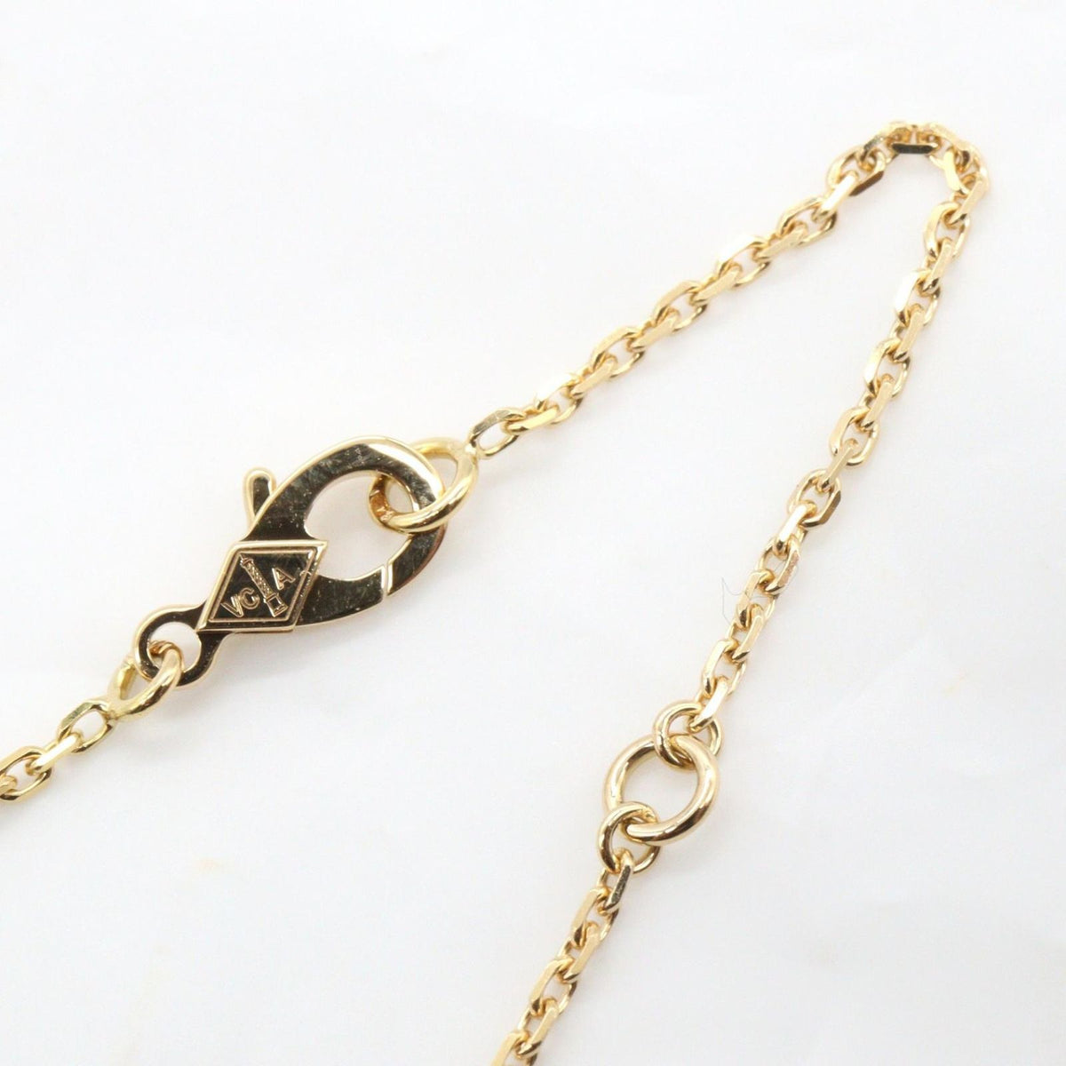 Van Cleef & Arpels Necklace Vintage Alhambra Onyx 41.5 18k — view 4