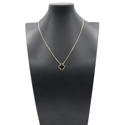 Van Cleef & Arpels Necklace Vintage Alhambra Onyx 41.5 18k — view 6