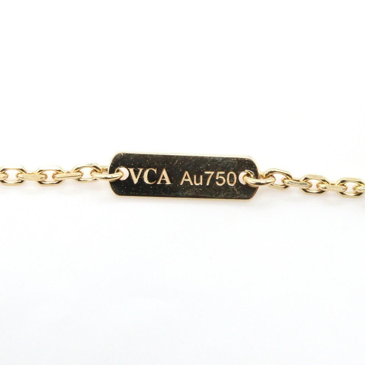 Van Cleef & Arpels Necklace Vintage Alhambra Onyx 41.5 18k — view 3