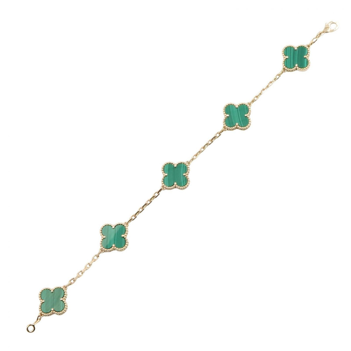 Van Cleef & Arpels Bracelet Vintage Alhambra Malachite 18k — view 3