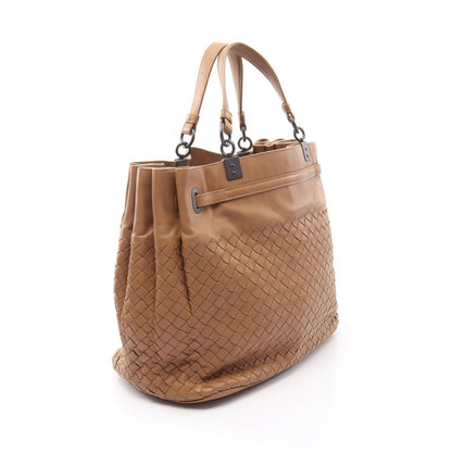 Bottega Veneta Handbag Intrecciato 2-Way Brown Leather Tote — view 2