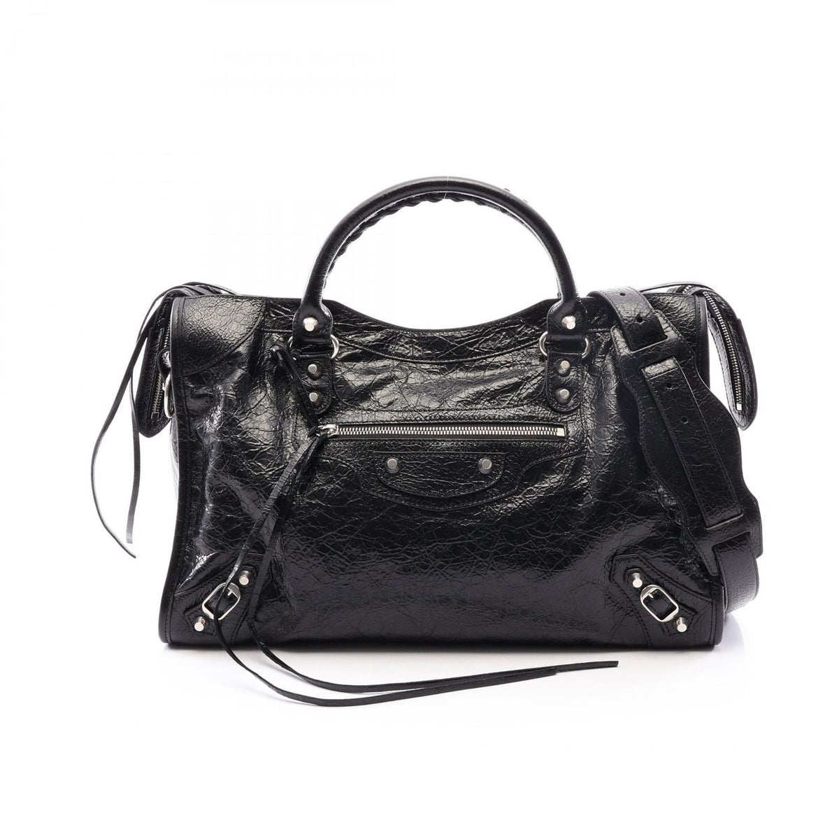 Balenciaga Handbag Le City Medium Leather Tote