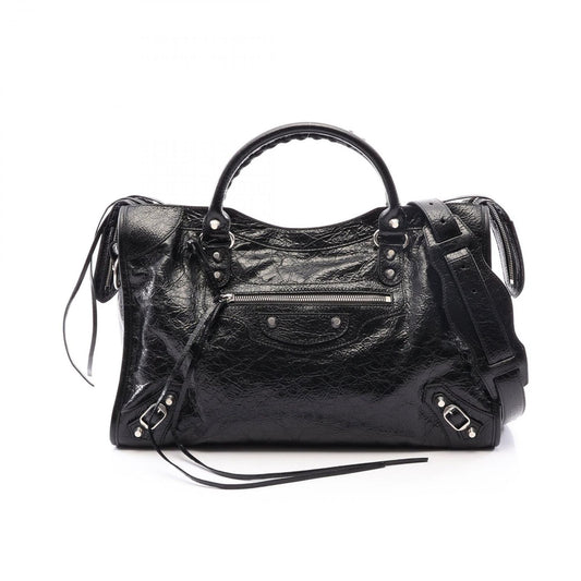 Balenciaga Handbag Le City Medium Leather Tote