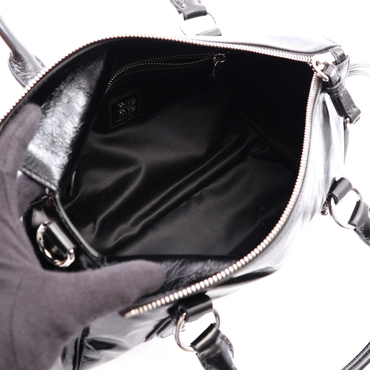 Miu Miu Handbag Vitello Shine Leather — view 3