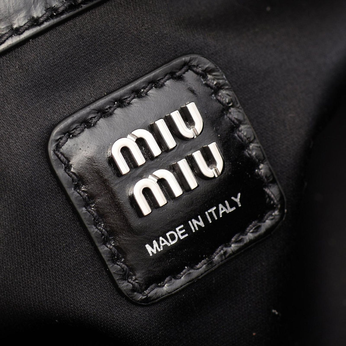Miu Miu Handbag Vitello Shine Leather — view 4