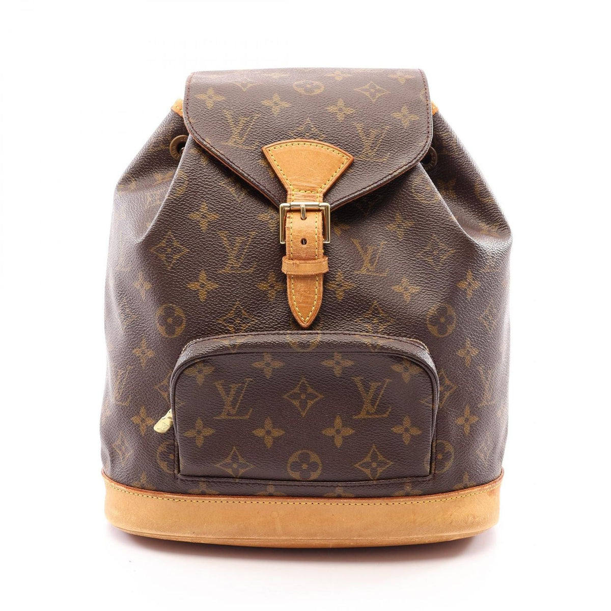 Louis Vuitton Backpack Montsouris MM Monogram Leather