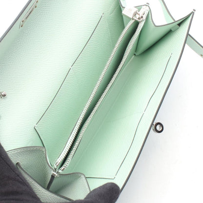 Hermes Shoulder Bag Kelly to Go Vert Peppermint Leather Long — view 3