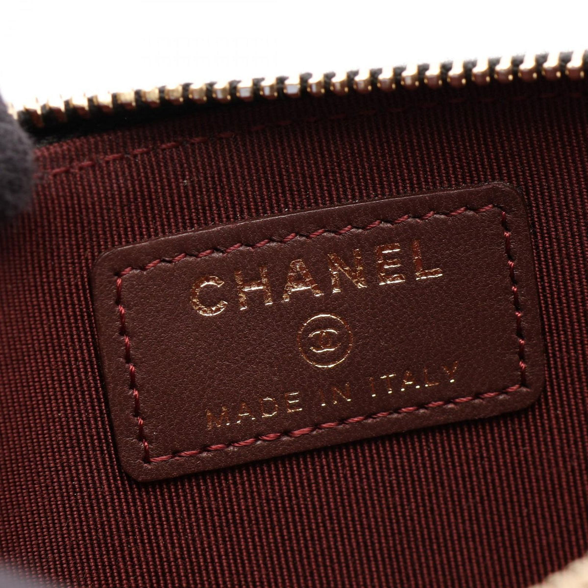 Chanel Pouch Quilted Black Lambskin Slim Wallet — view 5