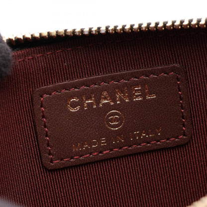 Chanel Pouch Quilted Black Lambskin Slim Wallet — view 5