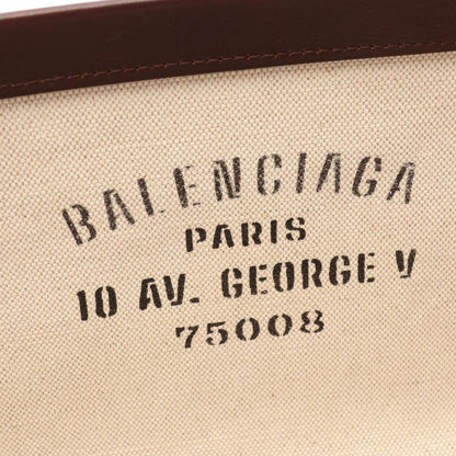 Balenciaga Tote Bag Printed Canvas Select Shopping Leather — view 4