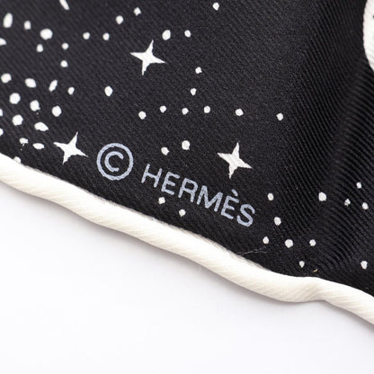 Hermes Scarf Carre 70 Clair de Lune Silk — view 2