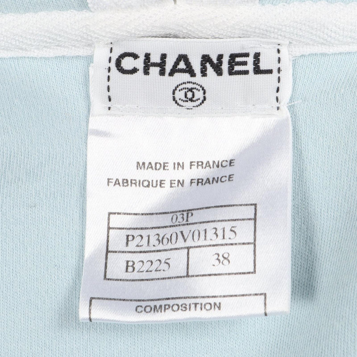 Chanel Hoodie 03P Sports Line Cotton — view 3