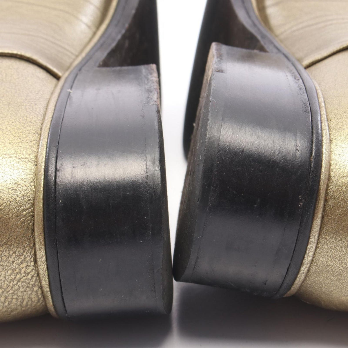 Chanel Boots CC Logo Long Leather — view 8