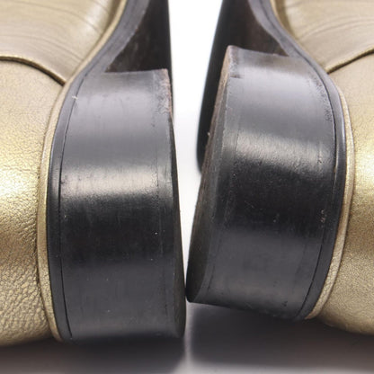 Chanel Boots CC Logo Long Leather — view 8