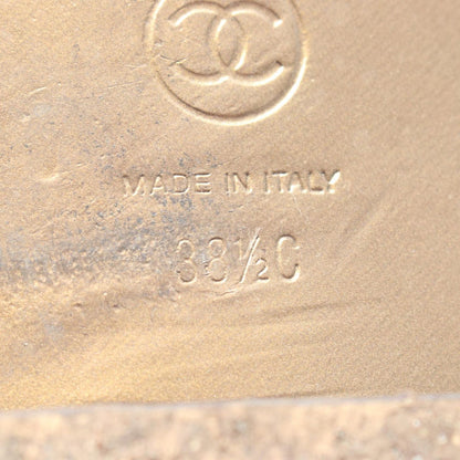 Chanel Boots CC Logo Long Leather — view 6
