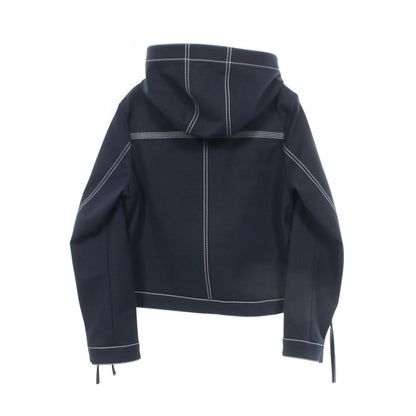 Loewe Anagram Hooded Cropped Cotton Nylon Jacket — view 2