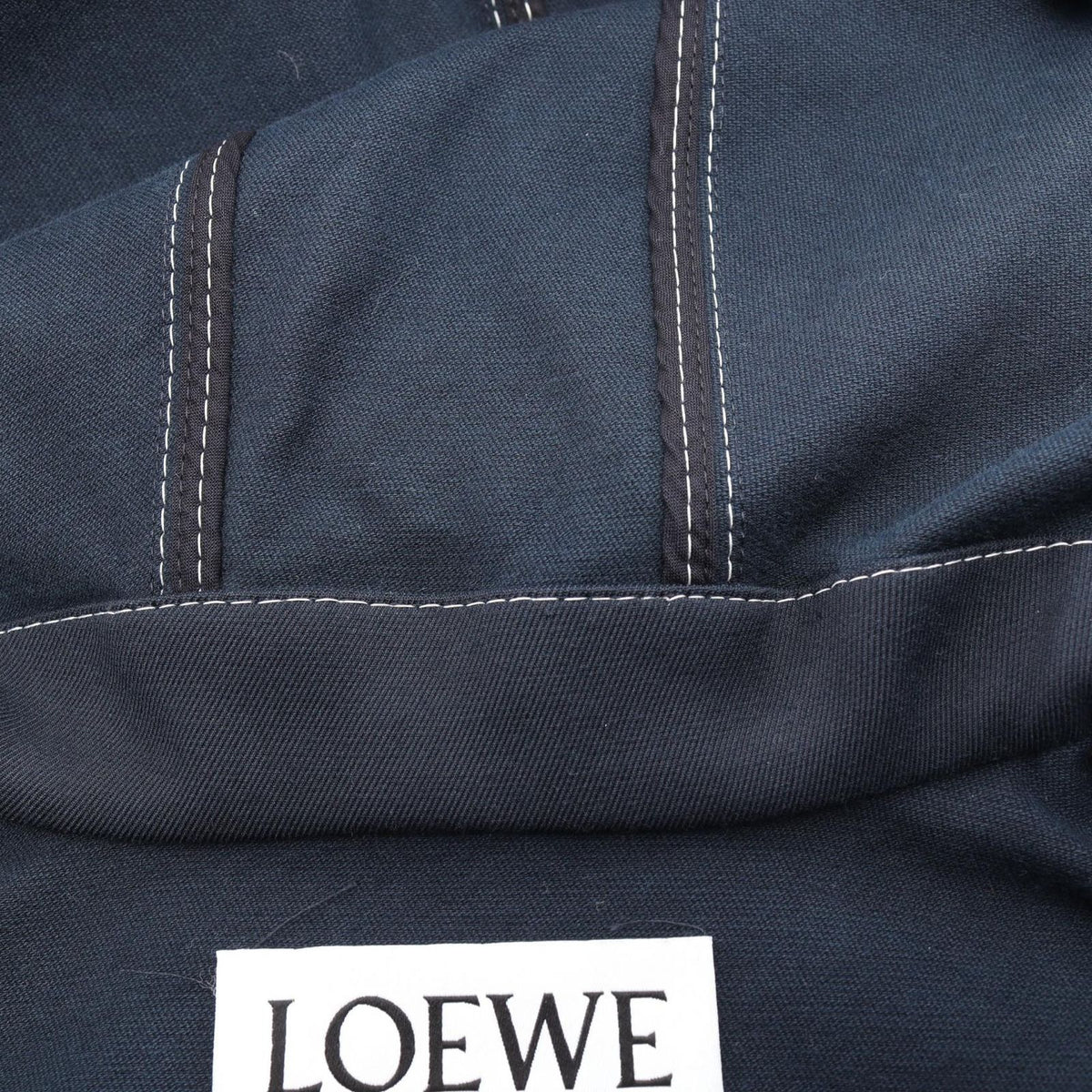 Loewe Anagram Hooded Cropped Cotton Nylon Jacket — view 5