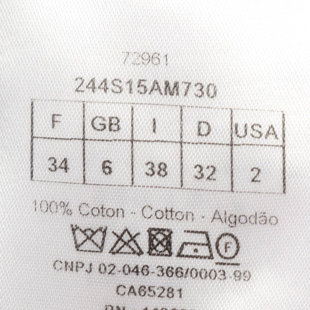 Dior Knit Dioriviera Border Logo Cotton Sweater — view 4