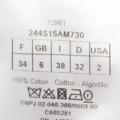 Dior Knit Dioriviera Border Logo Cotton Sweater — view 4