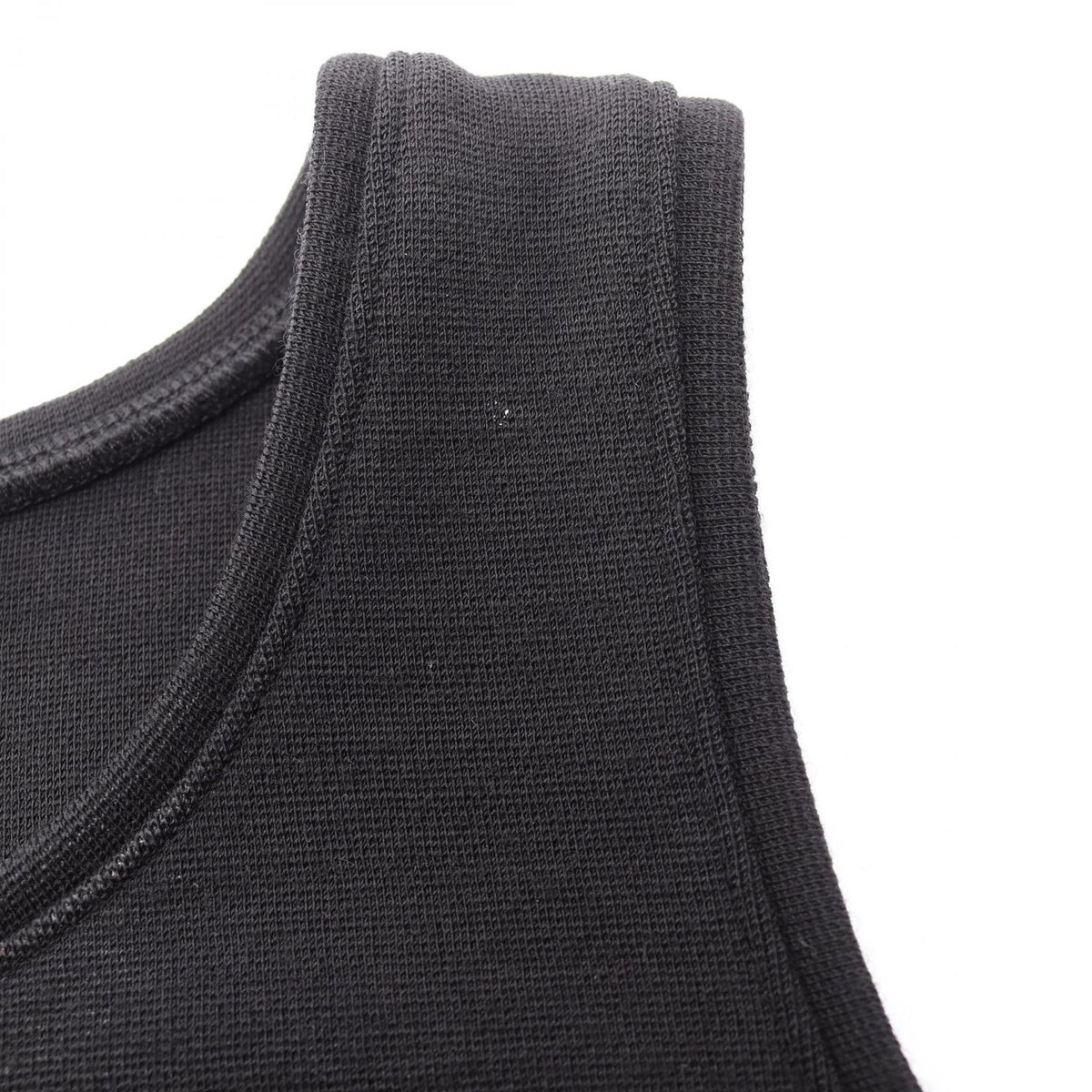 Chanel Tank Top CC Logo Ruffle Wool — view 7