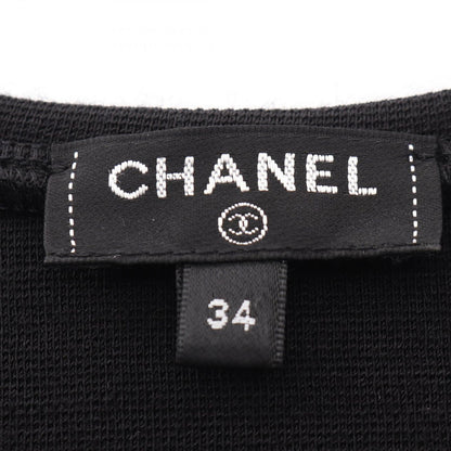 Chanel Tank Top CC Logo Ruffle Wool — view 3