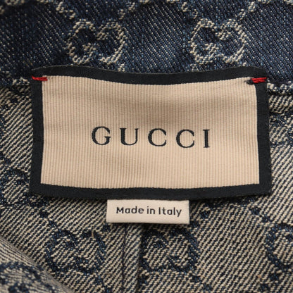 Gucci Skirt GG Jacquard Cotton Denim — view 3