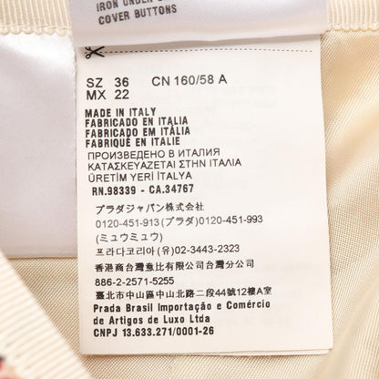 Miu Miu Skirt Plaid Wool — view 4