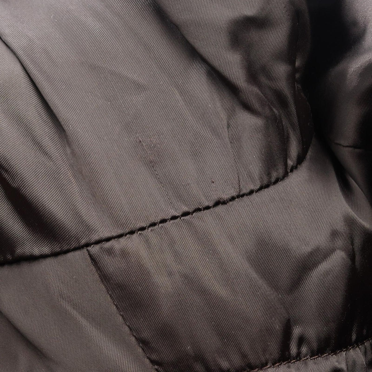 Prada Sports Linea Rossa Sport Down Jacket Shearling Contrast Duffle Coat Nylon — view 7