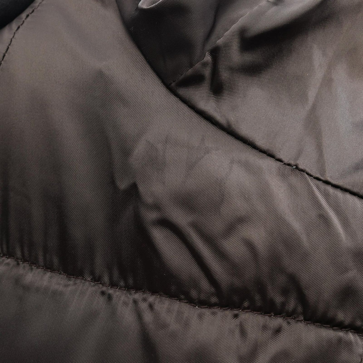 Prada Sports Linea Rossa Sport Down Jacket Shearling Contrast Duffle Coat Nylon — view 8