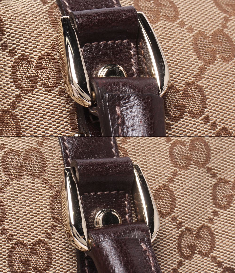 Gucci Mini Boston Bag GG Canvas — view 8