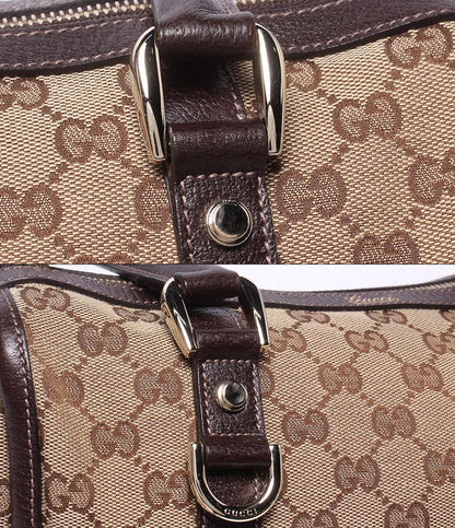 Gucci Mini Boston Bag GG Canvas — view 7