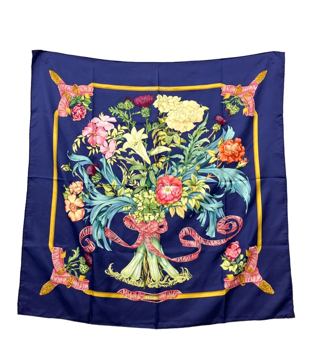 Hermes Scarf Carre 90 Silk 100% Regina