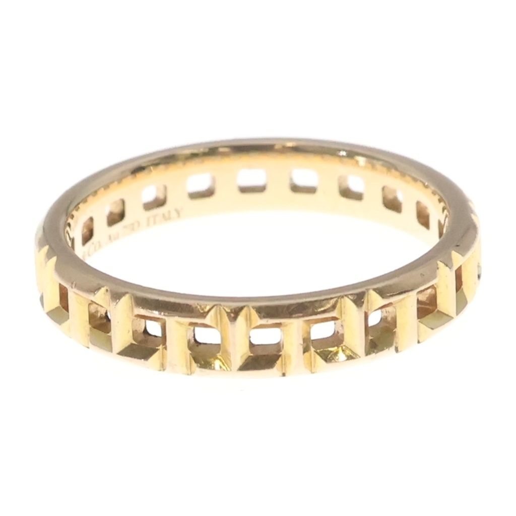 Tiffany & Co T True Narrow Ring 18k Pink Gold — view 3