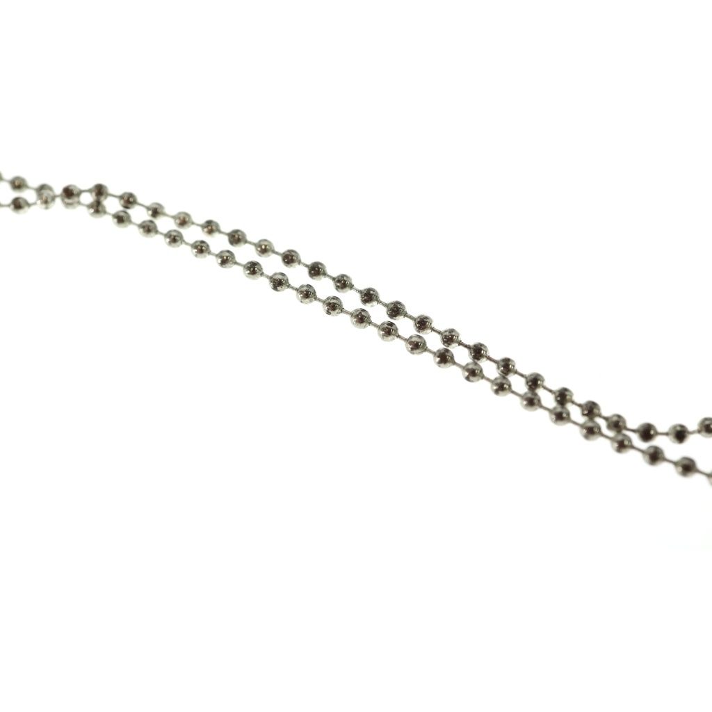 Chrome Hearts Rubber CH Small CH Cross Necklace Silicone Clear — view 5