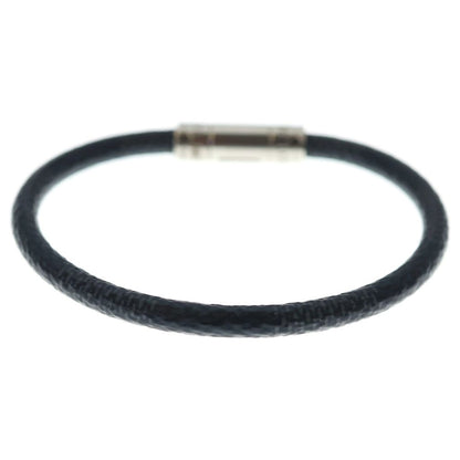 Louis Vuitton Damier Bracelet Keep It Black Silver — view 2