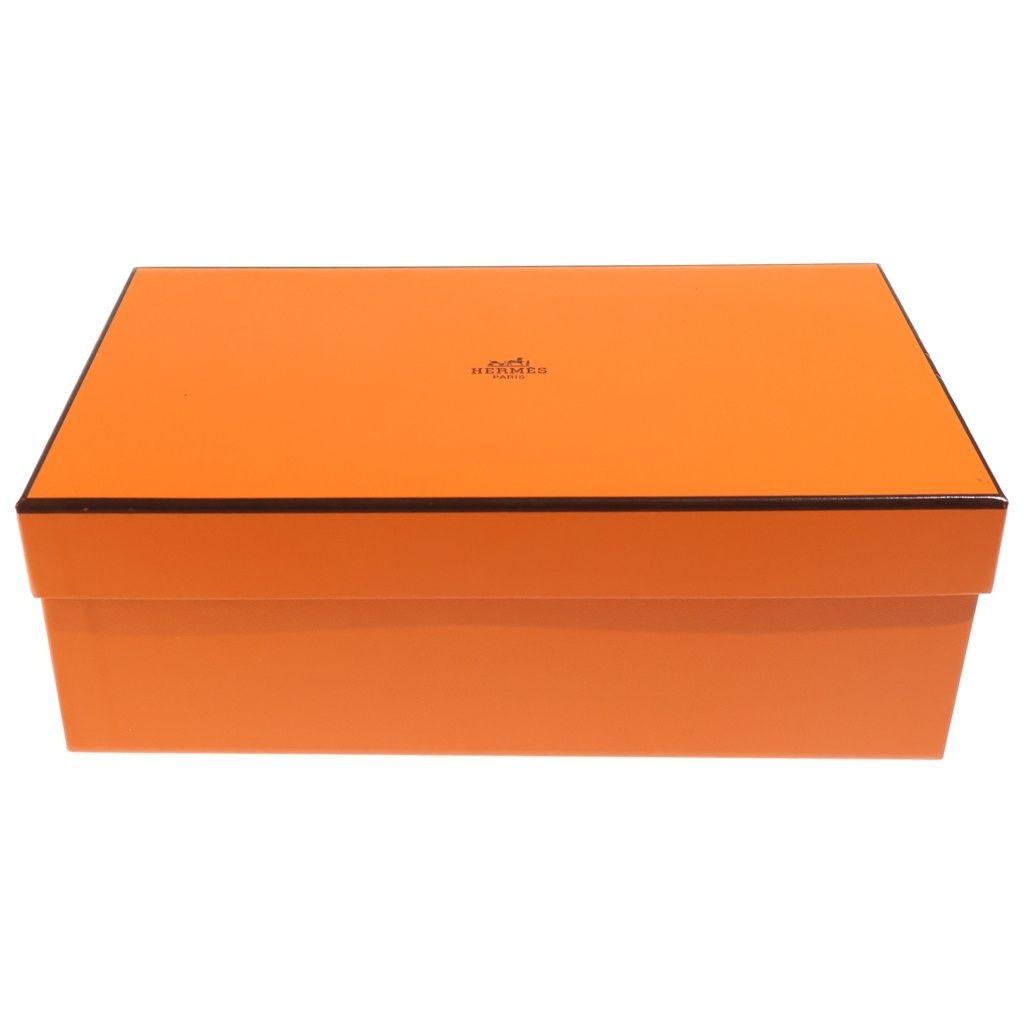 Hermes Chaine D'ancre Island Rubber Flat Sandals Black — view 7