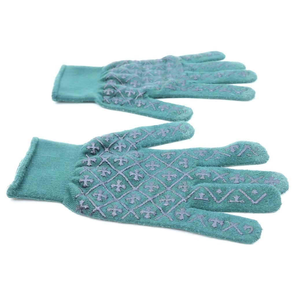 Chrome Hearts Work Gloves Green — view 3
