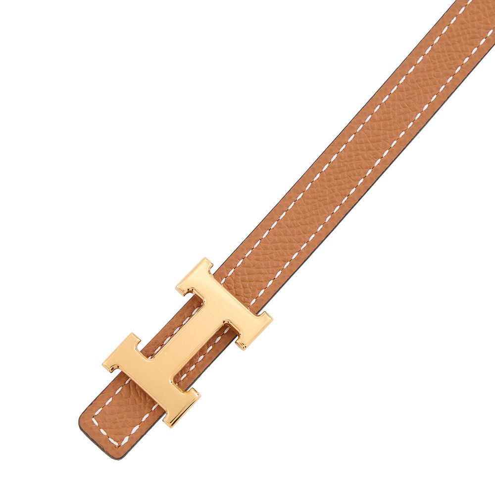 Hermes Belt Mini H Kit 13 Black Gold Swift Epsom 70 — view 5