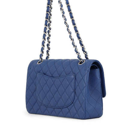 Chanel Chain Shoulder Bag Quilted 25 CC Logo Double Caviar Leather — view 2